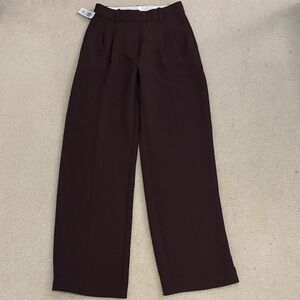 High-waisted effortless pants